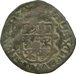 386. Quattrino, 1637-1691 Rame g 1,90 mm 20,30 inv.