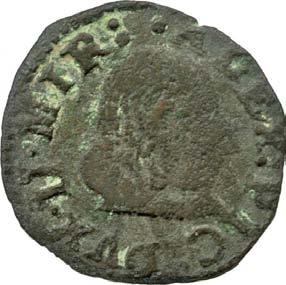 420. Muraiola, 1637-1660 ca. Rame g 1,31 mm 18,03 inv.