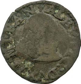 421. Muraiola, 1637-1660 ca. Rame g 1,16 mm 17,25 inv.