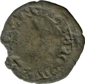 422. Muraiola, 1637-1660 ca. Rame g 1,13 mm 19,17 inv.