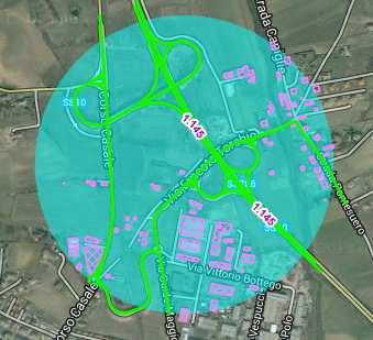 customizzare l area di danno (cerchio o poligono)