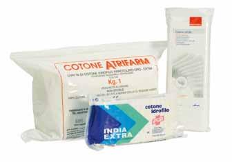 soft and hydrophilic. Indications: for the general dressing of wounds. 400025 GARZA IDROFILA STERILE COMPRESSA cm 10x10 / 25 pz.