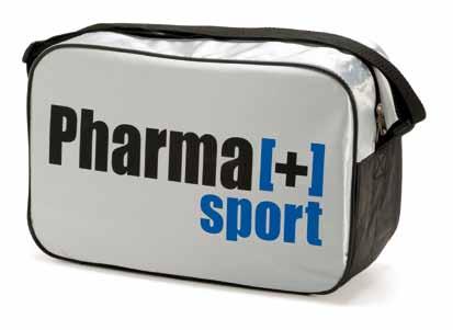 [ BORSE E VALIGIE SPORT Sport bags and cases ] pharma+sport 7 9302 KIT VALIGIA NYLON [+] SPORT NYLON HAND BAG completa - filled Dim.