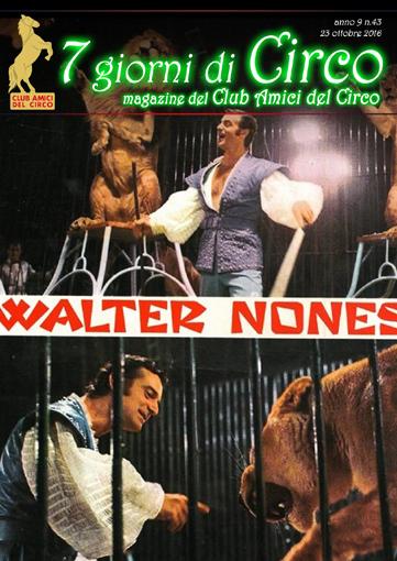 In copertina Walter Nones Nella nostra newsletter trovate anche il Quick Reponse Barcode.