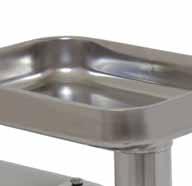 TRITACARNE 32 / MINCER 32 Motore ventilato con protezione termica - Bocca acciaio inox - Modello MG 12 e MG 22 con inversione di marcia su richiesta - Modello 32