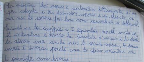 ha I bambini non hanno difficoltà a dare la risposta relativa alla coppia A: tutti sono d accordo nel