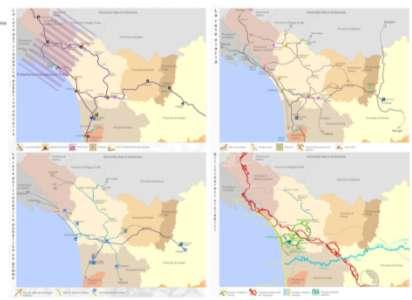 Alcuni obiettivi, interventi e proposte per ambito strategico Il territorio provinciale è un complesso sistema nel quale ambiti interni, costieri e montani richiedono, per le loro