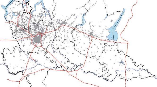 del territorio regionale Il superamento del sistema Milano-centrico