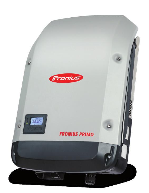 / Perfect Welding / Solar Energy / Perfect Charging FRONIUS PRIMO / L inverter comunicativo per la gestione ottimale dell energia.