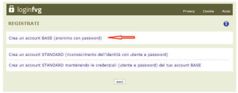 Per accedere all applicativo FEGC, è necessario possedere almeno un Account Base ottenuto tramite il Sistema di accreditamento LoginFVG.