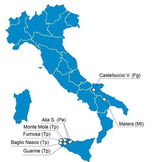 IMPIANTI EOLICI 80,1 MW potenza installata Produciamo energia