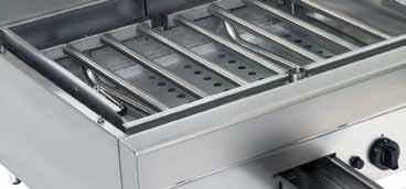 l Fry top in acciaio inox elettrici Macchina elettrica per cottura a