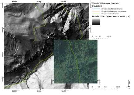 Valutazione della viabilità di interesse forestale