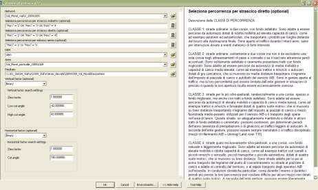 Il modello ha l obiettivo di classificare le aree forestali in relazione al sistema di esbosco.