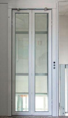 Manuale (Standard) Automatica (Optional) Porta in acciaio cieca Porta in acciaio con finestra
