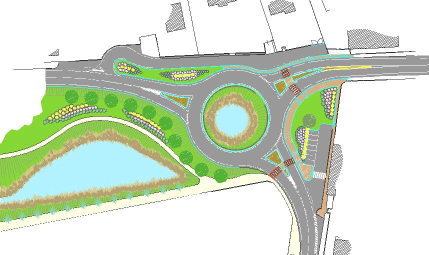 VIABILITA E INFRASTRUTTURE 3. COMUNE DI DOLO VENETO STRADE S.P.A. Progetto di realizzazione rotatoria all incrocio tra la S.R. n. 11 e Via Torre nel Capoluogo Anno 2006-2011 IMPORTO LAVORI:. 470.