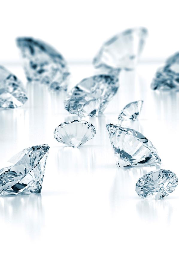 DIAMANTE IL DIAMANTE LA GEMMA PIU PREZIOSA Il diamante è un minerale di carbonio puro cristallizzato nel sistema cubico.