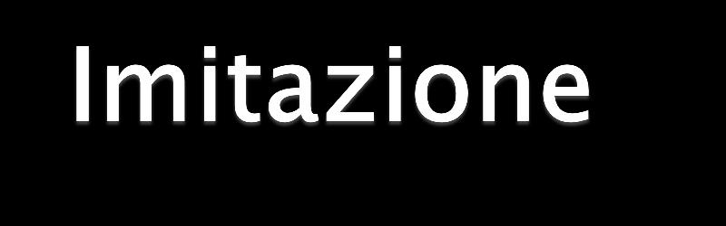 Lo stimolo è il modello del movimento che dovrà essere riprodotto il modello è dunque la variabile che controlla il