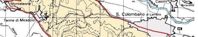 Sulla mappa sono riportate le % di piante con sintomi tipo e rilevati nel 007. Tabella n. Monitoraggio delle viti con sintomi nel 006-007. Località, anno di rilevamento.