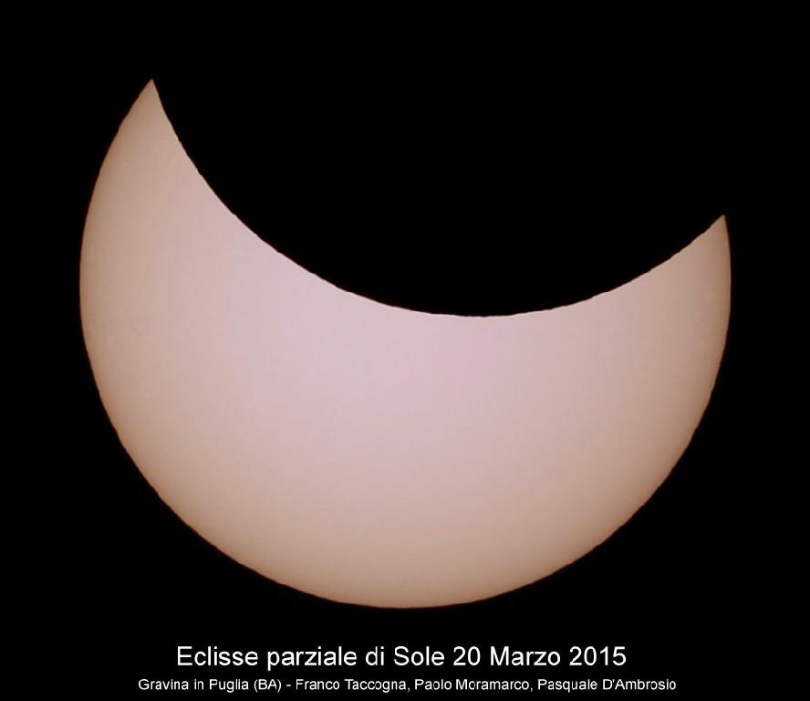 Eclisse parziale di Sole del