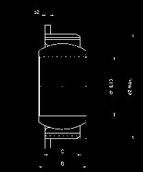 Uno smusso di ca. 1x30 riduce le forze di piantaggio di circa il 40%. Le forze di spiantaggio rimangono invariate.