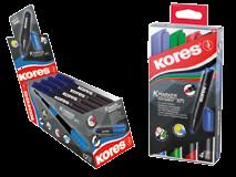 K-Marker XP2 3-5mm scalpello nero K-Marker XP23-5mm scalpello blu K-Marker XP2 3-5mm scalpello rosso K-Marker XP2 3-5mm scalpello verde K-Marker XP2 Set scalpello 4 colori Display box Display box