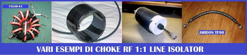E opportuno installare un Choke RF 1:1 prima del Balun per