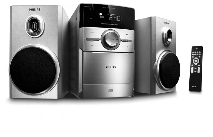 Micro Hi-Fi System MC146 Register your product and get support at www.philips.