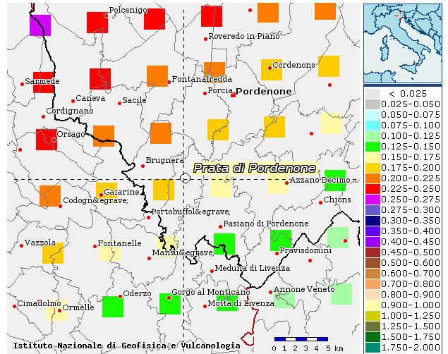 Ubicazione sito in esame Mappa interattiva di pericolosità sismica fonte INGV Di seguito si riporta la mappa con indicati gli