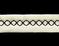 VERNICE LAVORATO2540712 0000/8099X00X0,990 Nero Bianco