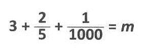 a) b) c) d) Esercizio n^ 7 Osserva l uguaglianza qui sotto. Indica quale fra i seguenti valori di m rende vera l uguaglianza.