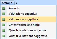 rispondere a 32 quesiti proposti dal software (Fonte Guida ISPESL HSE) con risposta chiusa SI/NO Una volta