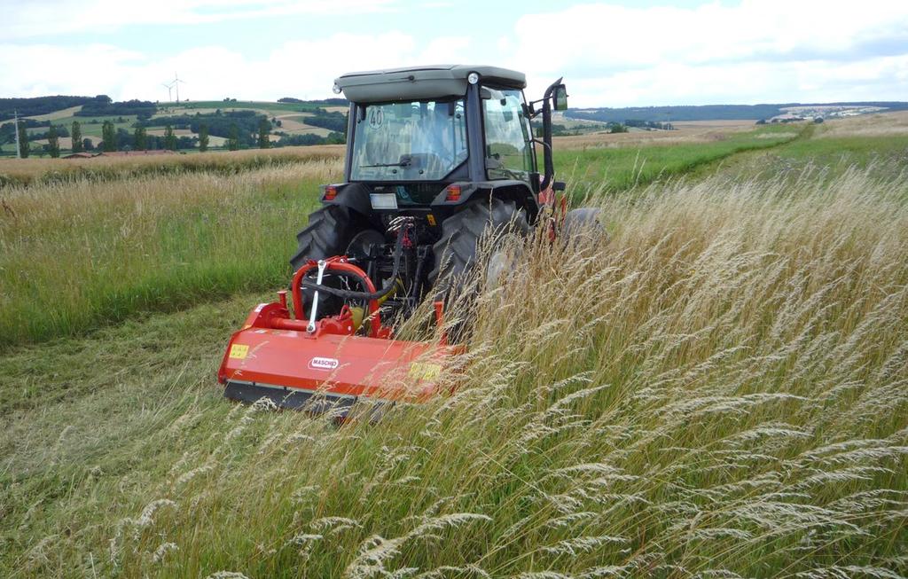 Trinciasarmenti da 20 a 80 HP - sarmenti fino a Ø 6 cm BARBI COMPATTE E AFFIDABILI Tre modelli compatti e