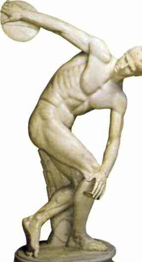 Oggi ne possiamo vedere una versione più giovane al Museo Nazionale Romano, a Palazzo Massimo, in marmo. Ha anche un nome, Lancellotti, che viene dalla collezione di cui faceva parte.