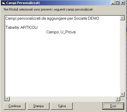 Bollettino 5.00-27 Sono possibili le seguenti opzioni:, in questo caso è possibile modificare il layout, il protocollo ed il nome del modello.