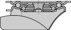 rechts Serie: L-VLE, B-VLE supporto rotante e fisso in lamiera d acciaio, versione semi-pesante 260 kg supporto rotante supporto fisso Supporti con bloccaggio stop-top Supporto: serie L/B - Supporto