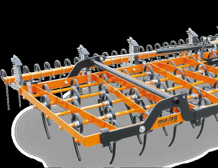 MULTISPRING ERPICE FINITORE EQUIPAGGIAMENTO STANDARD Attrezzatura ideale per la preparazione ottimale del letto di semina. Versione portata a sollevatore.