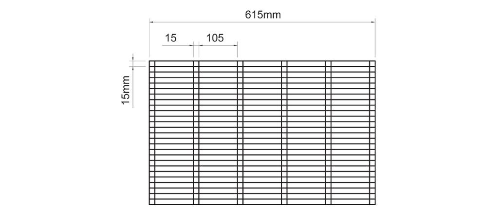 TIPOLOGIA DI RETE UTILIZZABILE - RETE TEC TEC12 Ø 2,85 mm TEC14 Ø 2,85 mm