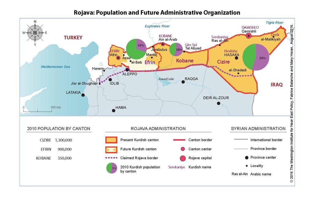 Il Contratto Sociale si pone come modello per un futuro sistema decentralizzato di governo federale della Siria (art. 4).