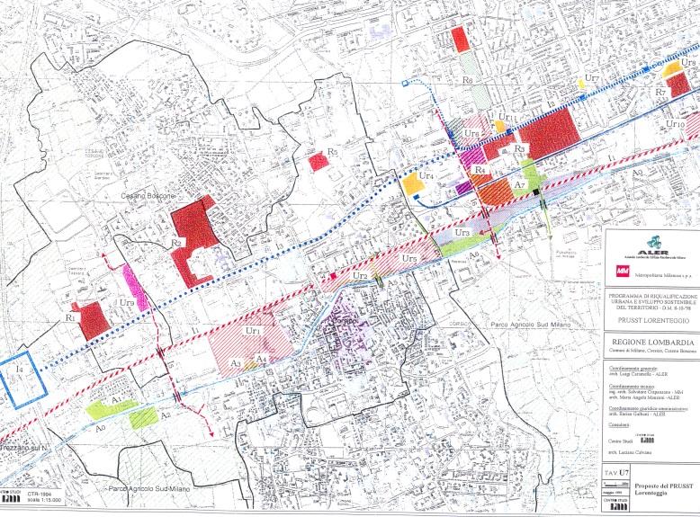 maggiori infrastrutture, ai principali servizi sociali, culturali, alle attività economiche, e al sistema complessivo del verde, affinché emergano le potenzialità e i limiti dei diversi quartieri.