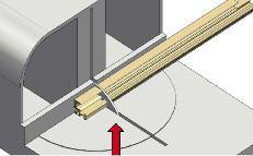 1 TAGLIO TAGLIO ALTEZZA A MISURA DEI DUE KIT RETE - RIDUCIBILITÀ 30 CM 1 ST CUT HEIGHT OF THE TWO KITS CAN BE CUT TO MEASURE MAXIMUM REDUCTION 30 CM da cm 275 => a cm 235 da cm 235 => a cm 205 da cm