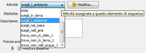 associata un'attività tra quelle esistenti.