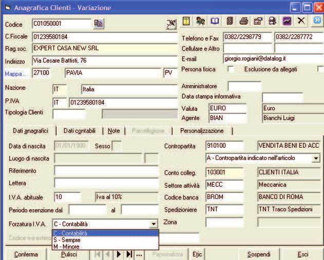 - 164 - Manuale di Aggiornamento 9.6 ASSISTENZA: Implementazioni nella gestione interventi [5.10.