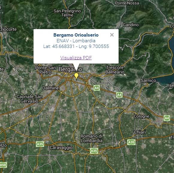 In relazione ai dati meteorologici si è fatto specifico riferimento ai dati forniti dall Aeronautica Militare, registrati nel 2015 dalla stazione meteoclimatica di Bergamo Orio al Serio, che essendo