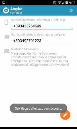 14 123456789 123456789 INSERISCI IL TUO NUMERO DI TELEFONO NEL PRIMO CAMPO E QUELLO DI UN TUO