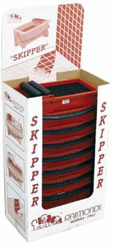 SKIPPER CORREDO ESPOSITORE Per eliminare l eccesso di prodotto sigillante nella fase di sigillatura di pavimenti e rivestimenti.
