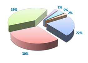 000 kwh nel settore civile 22% Industria 30% Trasporti 39% usi civili 2% agricoltura 5% usi non energetici Usiamo troppa energia /2 Usiamo troppa energia /3 Una famiglia italiana consuma