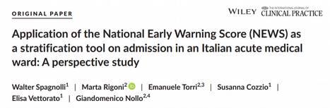 Our study confirmed the validity of NEWS as simple and low cost and convenient tool to enable the stratification of patients at risk of clinical deterioration in Internal Medicine wards and showed it