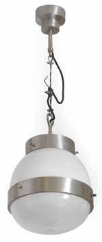 4529 SERGIO MAZZA Due lampada a sospensione Delta per ARTEMIDE, 1960.