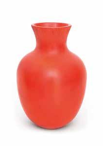 4588 RICHARD-GINORI SAN CRISTOFORO Un vaso modello 6753, decoro, 1951. Ceramica formata a stampo e smaltata.